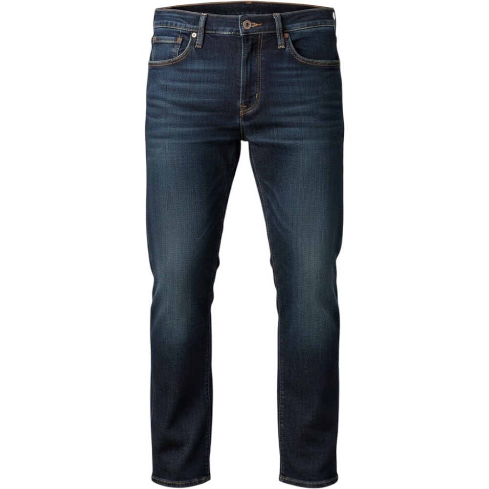 Old Navy Mens Loose Fit Jeans Dark Wash Indigo Denim 36x34 393969-00-1